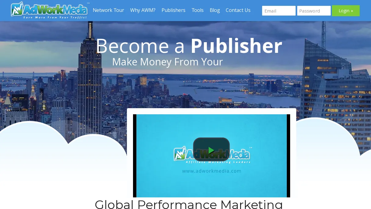 AdWork Media – Nền tảng CPA tối ưu cho thiết bị di động